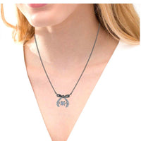JBR Butterfly HeartBeat Diamond Sterling Silver Necklace - JBR Jeweler
