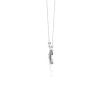 JBR Butterfly HeartBeat Diamond Sterling Silver Necklace - JBR Jeweler