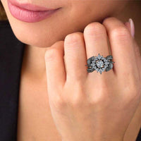 JBR Calla Lily S925 Engagement Ring - JBR Jeweler