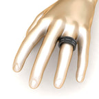 JBR Chain link Sterling Silver Wedding Band - JBR Jeweler
