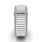 JBR Classic Mechanism Inspired Sterling Silver Band - JBR Jeweler