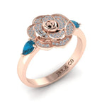 JBR Collectors Cinderella Style Sterling Silver Promise Ring - JBR Jeweler