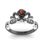 JBR Cute Baby Princess Two Tone Sterling Silver Ring - JBR Jeweler