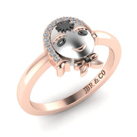 JBR Cute Ladylove Sterling Silver Ring - JBR Jeweler