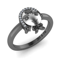 JBR Cute Ladylove Sterling Silver Ring - JBR Jeweler