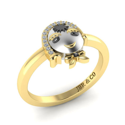 JBR Cute Ladylove Sterling Silver Ring - JBR Jeweler