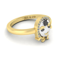 JBR Cute Ladylove Sterling Silver Ring - JBR Jeweler