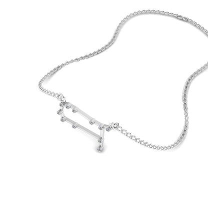 JBR Dainty Gemini Zodiac Sign Sterling Silver Necklace - JBR Jeweler