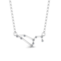 JBR Dainty Leo Zodiac Sign Sterling Silver Necklace - JBR Jeweler