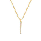JBR Dainty Pave Diamond Drop Pendant In Sterling Silver - JBR Jeweler