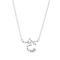 JBR Dainty Sagittarius Zodiac Sign Sterling Silver Necklace - JBR Jeweler