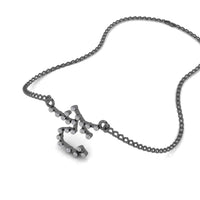 JBR Dainty Sagittarius Zodiac Sign Sterling Silver Necklace - JBR Jeweler