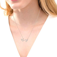 JBR Dainty Scorpio Zodiac Sign Sterling Silver Necklace - JBR Jeweler