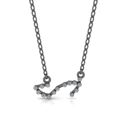 JBR Dainty Scorpio Zodiac Sign Sterling Silver Necklace - JBR Jeweler