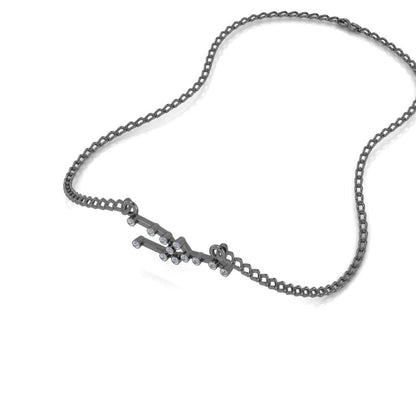 JBR Dainty Taurus Zodiac Sign Sterling Silver Necklace - JBR Jeweler