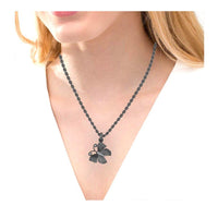 JBR Delicate Butterfly Beads Sterling Silver Necklaces - JBR Jeweler