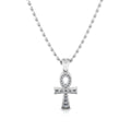 JBR Faith Jesus Cross Pendant Sterling Silver Necklace - JBR Jeweler