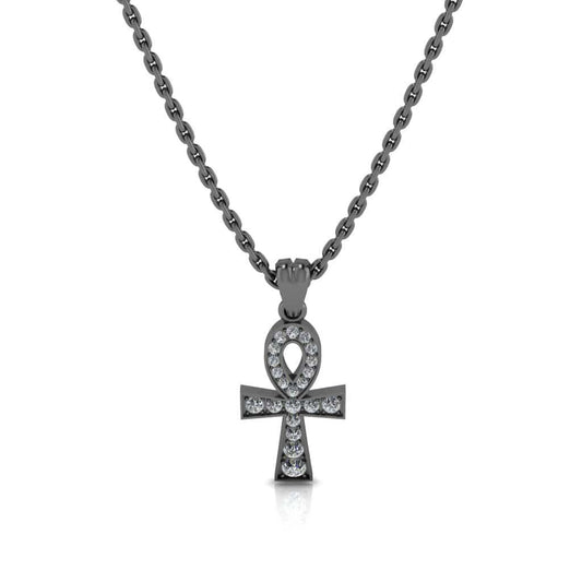 JBR Faith Jesus Cross Pendant Sterling Silver Necklace - JBR Jeweler