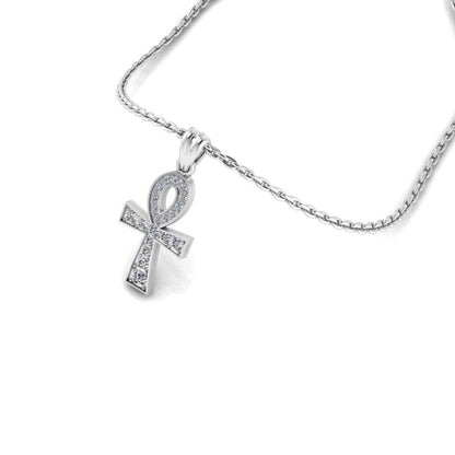 JBR Faith Jesus Cross Pendant Sterling Silver Necklace - JBR Jeweler