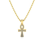 JBR Faith Jesus Cross Pendant Sterling Silver Necklace - JBR Jeweler