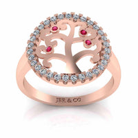 JBR Family Tree For Life Sterling Silver Ring - JBR Jeweler