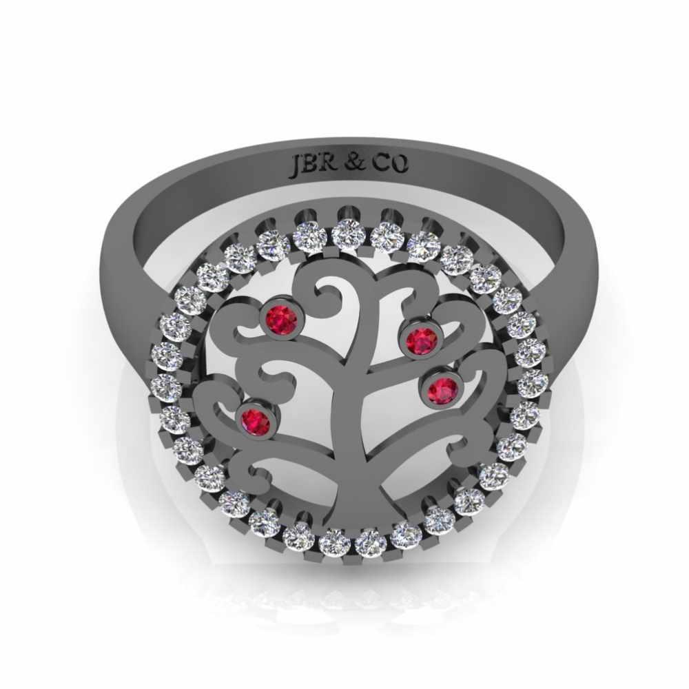 JBR Family Tree For Life Sterling Silver Ring - JBR Jeweler