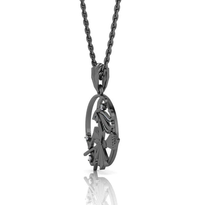 JBR Fisherman Pendant Sterling Silver Necklace For Teen And Women - JBR Jeweler