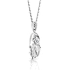 JBR Fisherman Pendant Sterling Silver Necklace For Teen And Women - JBR Jeweler
