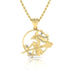 JBR Fisherman Pendant Sterling Silver Necklace For Teen And Women - JBR Jeweler