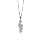 JBR “Gambling”Clubs of Poker Inspired Sterling Silver Necklace - JBR Jeweler
