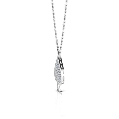 JBR “Gambling” Spades of Poker Inspired Sterling Silver Necklace - JBR Jeweler