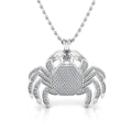 JBR Hip Hop Iced Out Scorpio Pendant Sterling Silver Necklace - JBR Jeweler