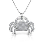 JBR Hip Hop Iced Out Scorpio Pendant Sterling Silver Necklace - JBR Jeweler