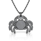 JBR Hip Hop Iced Out Scorpio Pendant Sterling Silver Necklace - JBR Jeweler