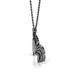 JBR Hip Hop Iced Out Scorpio Pendant Sterling Silver Necklace - JBR Jeweler