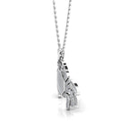 JBR Hip Hop Iced Out Scorpio Pendant Sterling Silver Necklace - JBR Jeweler