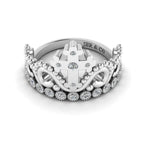 JBR Jesus Cross Sterling Silver Tiara Ring - JBR Jeweler