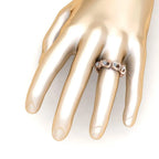 JBR Knot Design Sterling Silver Stackable Ring For Her - JBR Jeweler