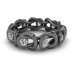 JBR Knot Design Sterling Silver Stackable Ring For Her - JBR Jeweler
