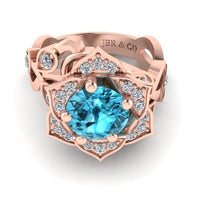 JBR Lotus Floral Design S925 Ring - JBR Jeweler