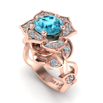 JBR Lotus Floral Design S925 Ring - JBR Jeweler