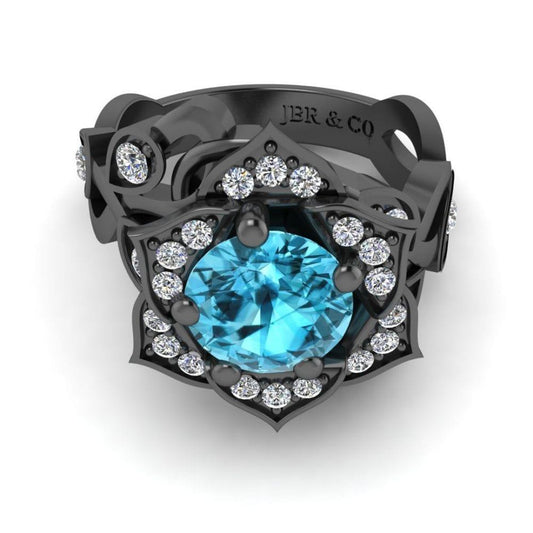 JBR Lotus Floral Design S925 Ring - JBR Jeweler