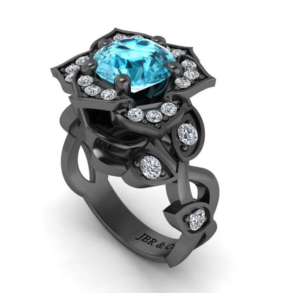 JBR Lotus Floral Design S925 Ring - JBR Jeweler