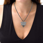 JBR Maple Leaf Design Sterling Silver Necklace - JBR Jeweler