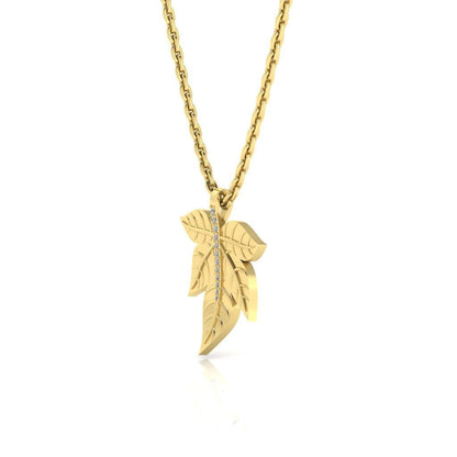 JBR Maple Leaf Design Sterling Silver Necklace - JBR Jeweler