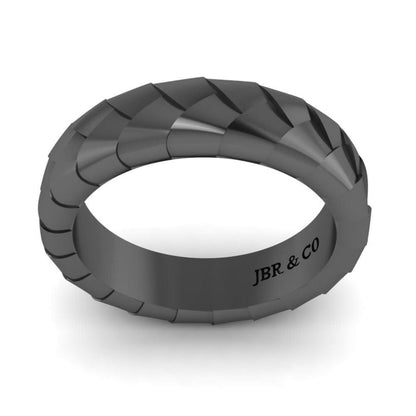 JBR Men’s Knot Design Sterling Silver Band - JBR Jeweler