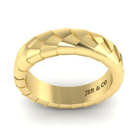 JBR Men’s Knot Design Sterling Silver Band - JBR Jeweler