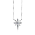 JBR Northern Star Cluster Necklace in Sterling Silver - JBR Jeweler