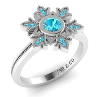 JBR ‘Rocklove’ Sterling Silver Promise Ring - JBR Jeweler