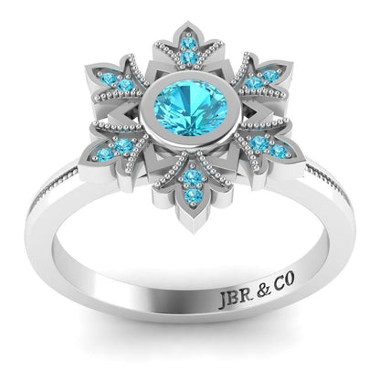 JBR ‘Rocklove’ Sterling Silver Promise Ring - JBR Jeweler